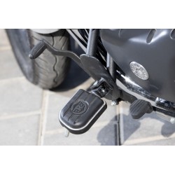 Deluxe Driver Footpegs black Super Meteor 650