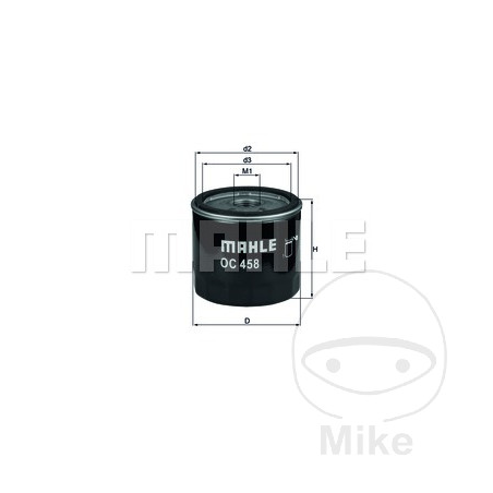 Oilfilter MAHLE 650 TWIN