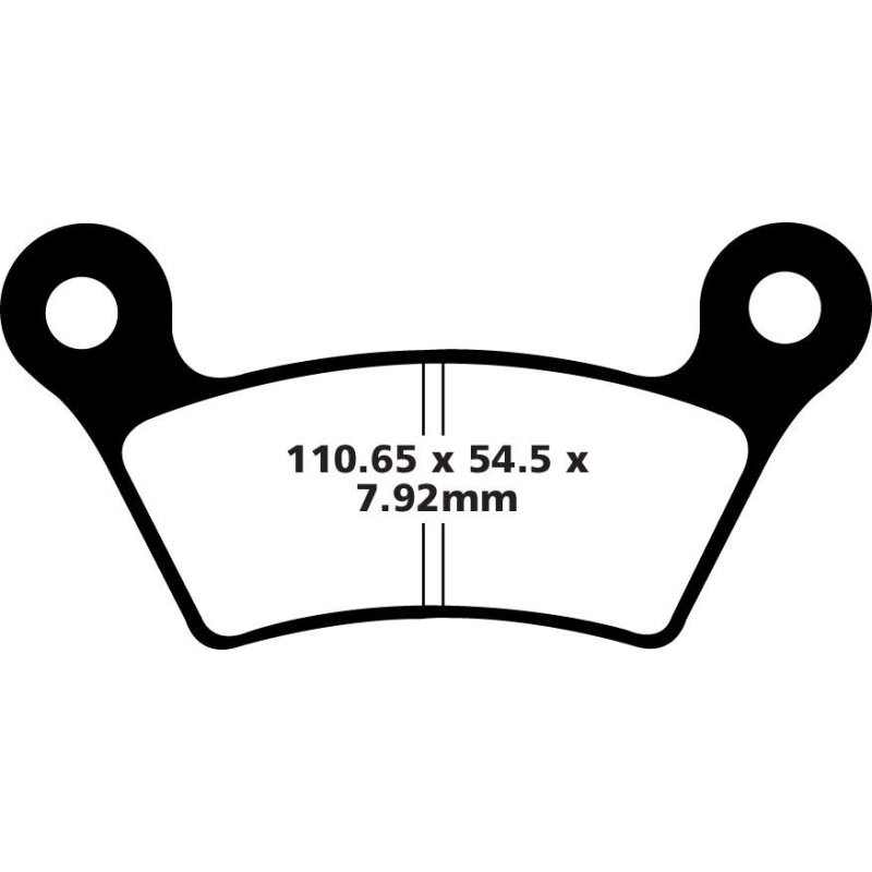 Bremsbeläge hinten EBC Standard Ural 2014 - 2021