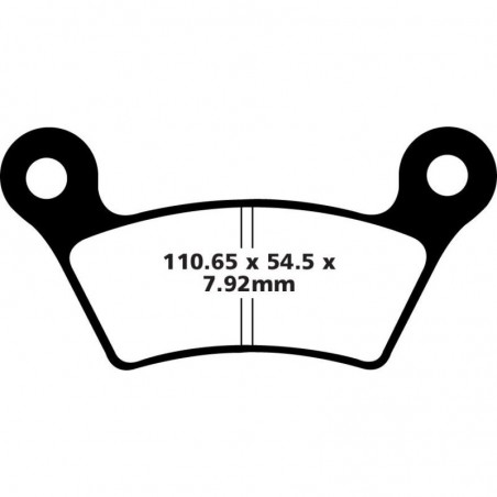 Bremsbeläge hinten EBC Standard Ural 2014 - 2021