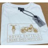 Royal Enfield BSMC T-Shirt Bike & VIN Tee white