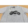 Royal Enfield BSMC Long Sleeve Shirt Custom Bike Tee grey