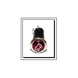 Battery charge indicator lamp, red Ural 2014-2016