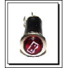 Battery charge indicator lamp, red Ural 2014-2016