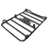 Luggage rack assembly for sparewheel, black