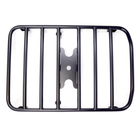 Luggage rack assembly for sparewheel, black