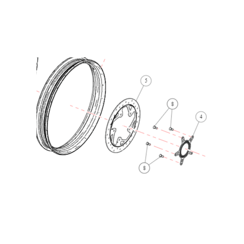 Front Brake Disc Himalayan 450