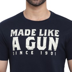 Royal Enfield T-Shirt Made Like A Gun navy