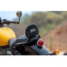 Black Touring Passenger Backrest Mounts Meteor 350