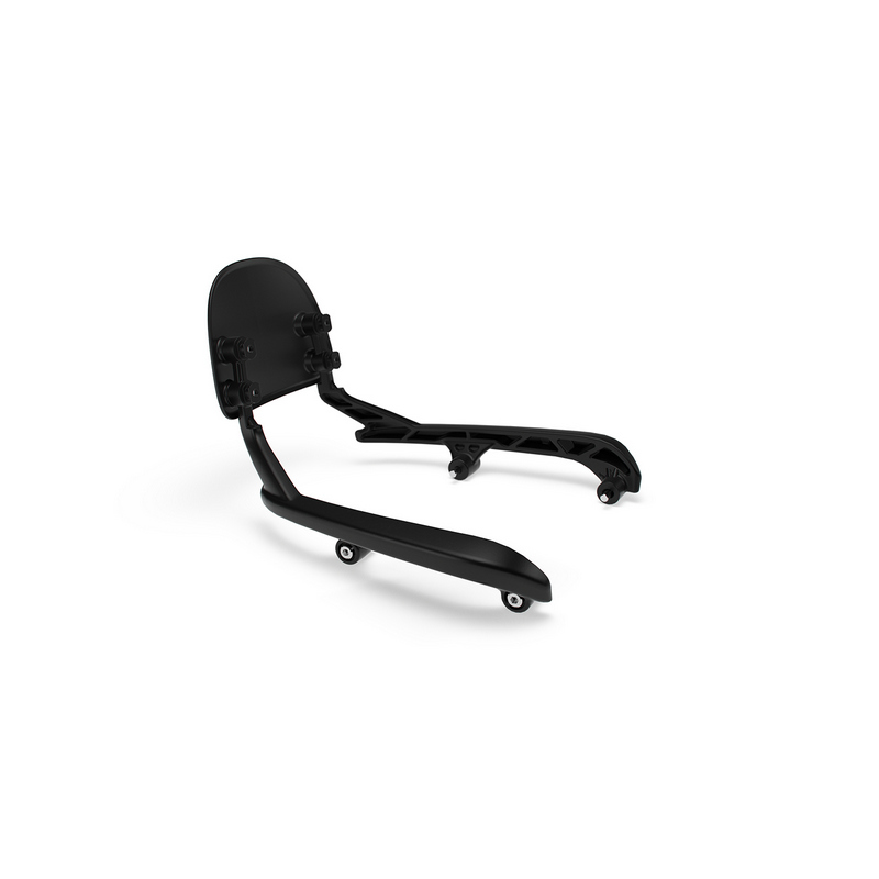 Black Touring Passenger Backrest Mounts Meteor 350