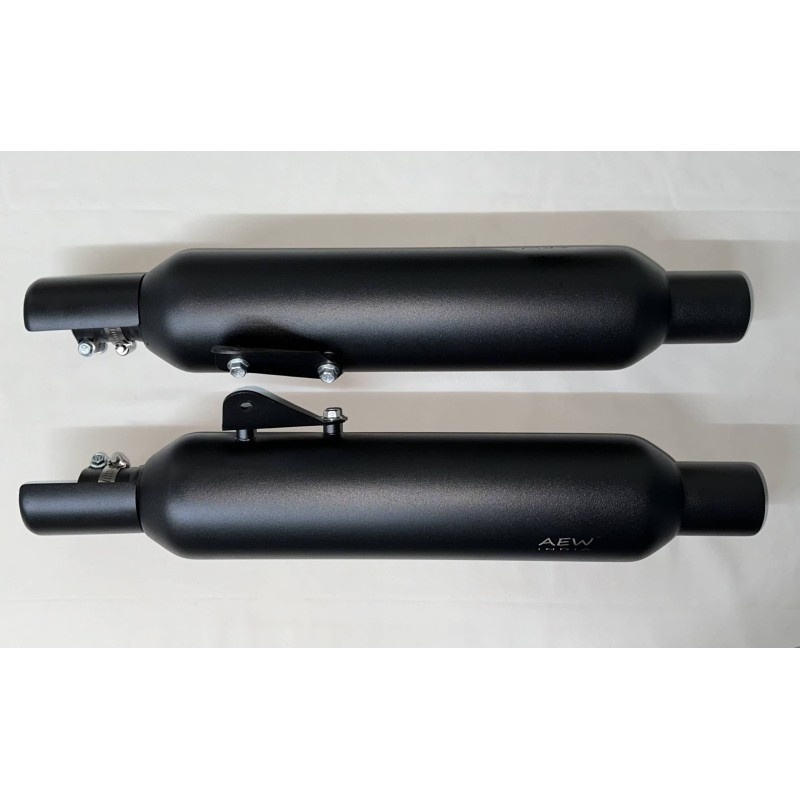 AEW TE 203 Perfomance Slip-On Exhaust System Shotgun 650