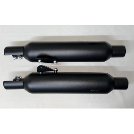 AEW TE 203 Perfomance Slip-On Exhaust System Shotgun 650