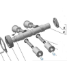 Camshaft with gear Ural from 2014